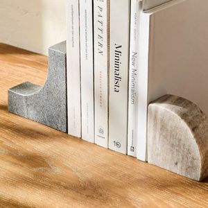 Sujetalibros de Mármol Contemporáneos de Fabricante Confiable, Añaden Elegancia Minimalista a Interiores Modernos y Áreas de Almacenamiento de Libros - Product Image 3