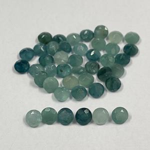 Piedras de corte redondo facetadas de grandidierita natural de 4mm-10mm listas para comprar piedras preciosas semipreciosas para proveedor de fabricación de joyas - Product Image 2