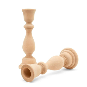 Bougeoirs en bois personnalisés au look de créateur bougeoir décoratif de bonne qualité design personnalisé artisanat naturel - Product Image 1