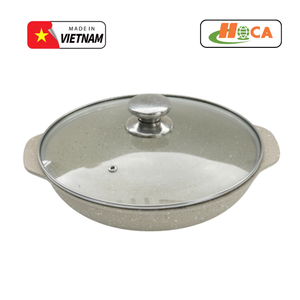 Cazuela antiadherente duradera con tapa de vidrio para sus cazuelas diarias - Product Image 3