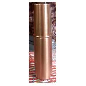 Botella de agua de cobre de diseño elegante con esmalte para el hogar y la Oficina, tamaño personalizado y forma redonda, botella de cobre para beneficios para la salud - Product Image 3