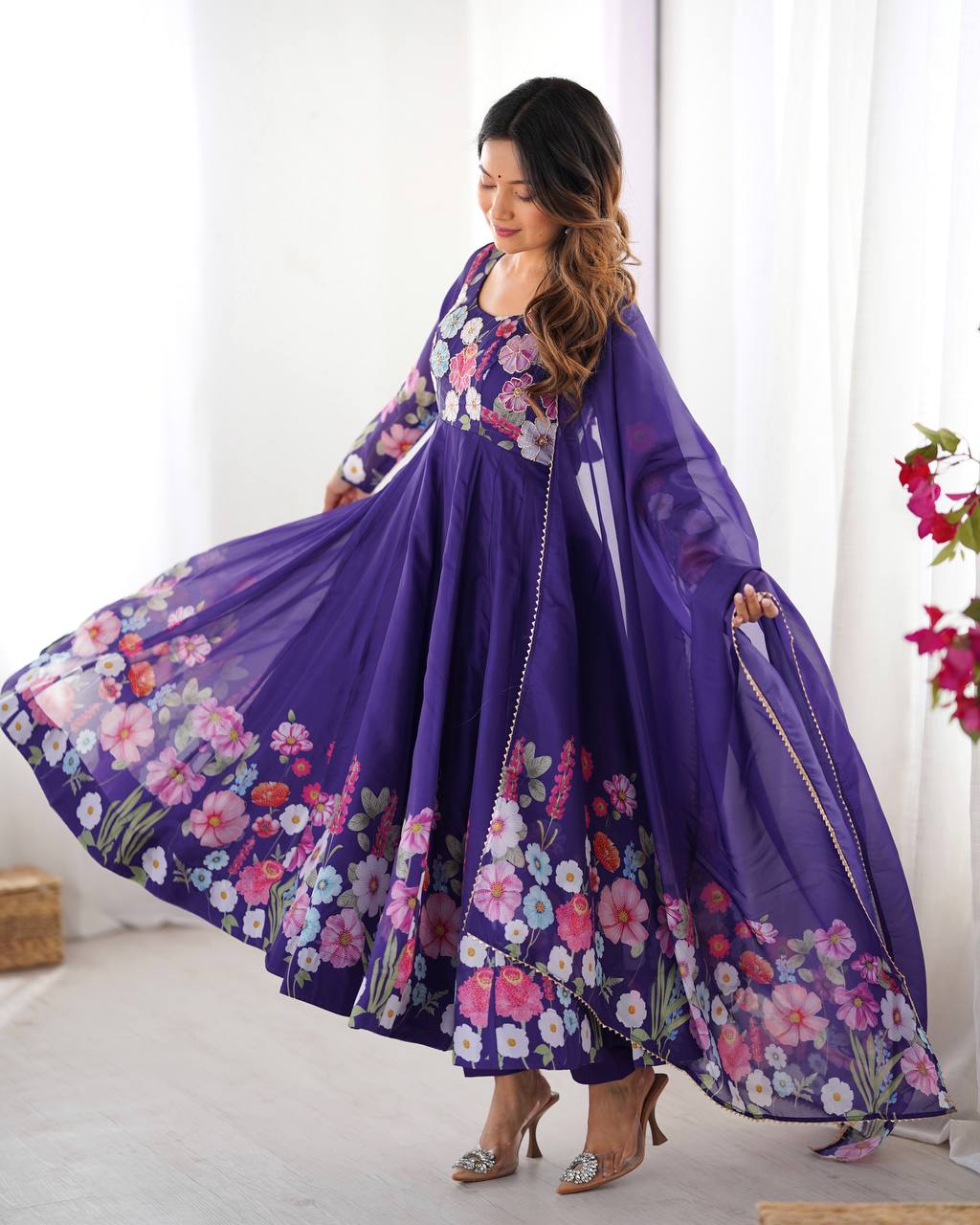 green emerald velvet dress Jhanvi Kapoor Lehenga Set  Bombaim