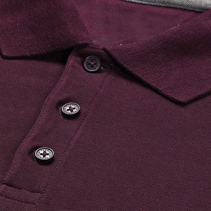 Camiseta Polo OEM con Logotipo Personalizado, Talla Grande para Hombre, Camiseta de Golf de Algodón de Manga Corta, Transpirable, para Uniformes, Eventos o Uso Promocional - Product Image 4