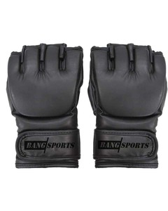 Gants de MMA en cuir véritable personnalisables en gros pour l'entraînement aux arts martiaux et le sparring Muay Thai Fighting Gear - Product Image 2
