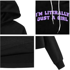 Sudaderas Cortas de Seda para Mujer, Calidad Premium, al por Mayor, Transpirables, Cómodas, Ligeras, con el Mejor Diseño y Logotipo Personalizado - Product Image 4