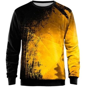 Sudaderas de Cuello Redondo para Hombre, de Algodón/Poliéster, para Invierno, con Diseño Personalizado e Impresión por Transferencia de Calor - Product Image 1