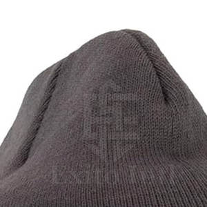 Bonnets tricotés d'hiver à la mode de haute qualité 100% coton Logo personnalisé imperméable teint en gros motif d'impression à bas quantité minimale de commande - Product Image 5