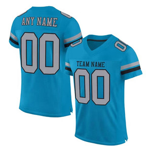 Camisetas de Fútbol Deportivas al por Mayor de Alta Calidad, MOQ Bajo, 100% Poliéster, Camisetas de Fútbol Transpirables de Manga Corta en Venta - Product Image 1