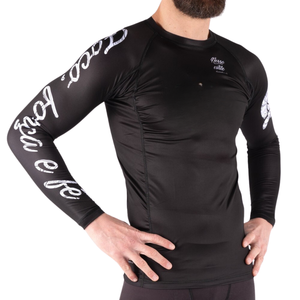 Rashguard personnalisé pour femmes, BJJ, MMA, Jiu Jitsu, manches longues, design lavé, techniques avec logo et couleur personnalisés - Product Image 3
