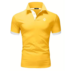 Offre Spéciale Gym Fitness Sports respirant hommes chemise à manches longues Logo personnalisé impression grande taille chemise à manches longues hommes polos - Product Image 1