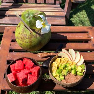 Juego de Tazones de Madera de Coco, Artesanía, Arte Popular, Productos Ecológicos, Vajilla Natural de Vietnam, Diseño de Tazón - Product Image 3