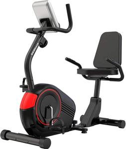 EN STOCK, NUEVO, Bicicleta de Ejercicio Reclinada con Control Magnético Horizontal, 8 Niveles de Resistencia, 100KG - Product Image 1