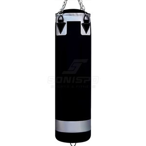 SONISPO SPORTS & FITNESS SSF-1404 Saco de Boxeo de Cuero Resistente con Cierre de Cordones y Relleno de Agua - Product Image 1