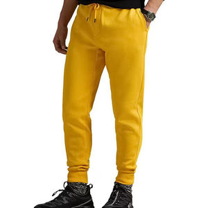 Pantalones de chándal de mezcla de algodón unisex, cómodos, cintura media, Frente plano, logotipos personalizados, forro polar ecológico informal de primera calidad, servicio OEM para invierno - Product Image 5