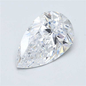 Diamant en vrac certifié IGI 1 carat, 3mm-12mm, couleur D, taille brillant rond, moissanite blanche en forme de poire à vendre - Product Image 4