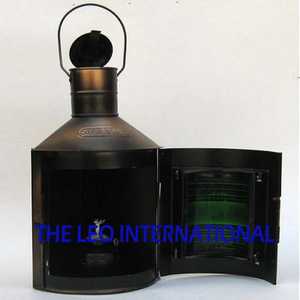 Farol Náutico Cuadrado de Acero Inoxidable Chapado en Oro, Estilo Moderno y Elegante, Decoración de Iluminación - Product Image 4