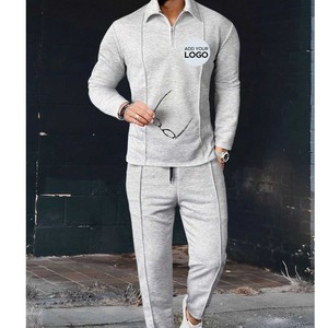 Mens Track Suits 2 Piece Set Sweatsuits <b>Zip</b> Up Hoodies Sweatsuits and Baggy Sweatpants Athletic Jogging Suits Sets - Product Image 5