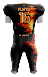 Uniformes de football américain nouvelle conception imprimés par sublimation style unique Offre Spéciale équipement de football grande taille - Product Image 2