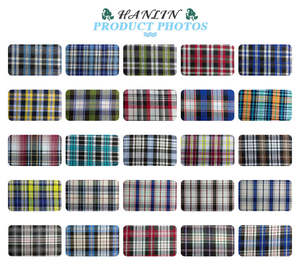 Calzoncillos bóxer de algodón para hombre con patrón de cuadros suaves y transpirables, tela de punto ligera y duradera para ropa de dormir y de salón - Product Image 5