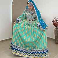 Afghani Dress for Kids Girls to 14 Years Old