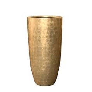 Estilo círculo chapado en oro florero de MESA CENTRO de mesa boda decorativo hecho a mano arte jarrones de cerámica - Product Image 6