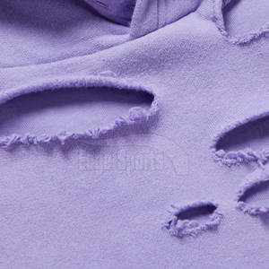 Bonne qualité personnalisé à la mode respirant haute qualité vêtements de rue basiques en détresse sweats à capuche pour hommes 100% coton hiver - Product Image 5