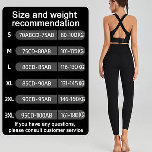 Deportes activos para mujer 2 piezas gimnasio Fitness Yoga traje transpirable y ligero patrón sólido entrenamiento Yoga conjuntos - Product Image 2