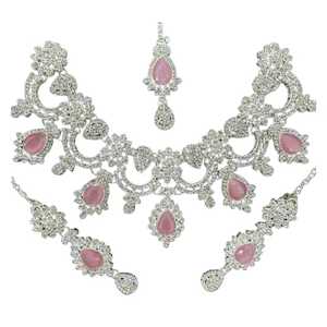 Moda 14K chapado en oro gotea aceite Azul Rojo ojos malvados conjuntos de joyas collar pulsera pendiente ojos malvados corazón tres conjuntos para mujeres - Product Image 1