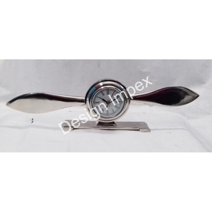 Reloj de Escritorio Decorativo con Hélice, Artículos Promocionales Novedosos, Reloj de Mesa de Metal para Decoración Moderna del Hogar - Product Image 3