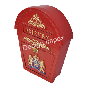 Trending Royal Post Pot Handmade Crafted Wholesale <b>Wall</b> <b>Mounted</b> <b>Letter</b> <b>Box</b> <b>Best</b> of Outdoor Only - Product Image 4