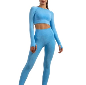 Women Yoga <b>Set</b> Gym Workout Suit Sports Fitness Outfit Workout <b>Set</b> Breathable <b>Top</b> Quality Wholesale 2 Piece Women's Suit <b>Sets</b> - Product Image 1