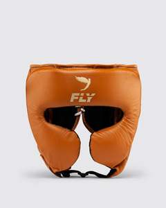 Protección de entrenamiento de boxeo profesional Protector de cabeza Cuero genuino Protector de cabeza de boxeo de media cara personalizado. - Product Image 6