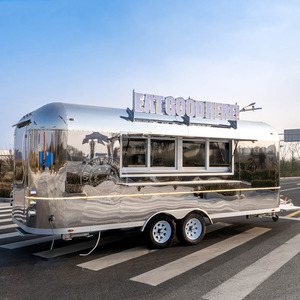 รถเข็นขายอาหารสุนัขแบบเคลื่อนที่ได้รถเข็นขายอาหารสุนัขร้อนในห้องครัว - Product Image 4