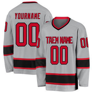 Camisetas de hockey sobre hielo Premium Tamaño personalizado Ajuste MOQ bajo Envío mundial Directo de fábrica Mejor precio Tela de calidad garantizada - Product Image 4