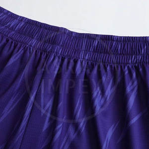 ชุดกีฬาบาสเก็ตบอลเครื่องแบบบาสเก็ตบอลสีทึบพิมพ์ลายออกแบบล่าสุด - Product Image 5