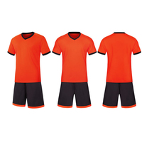 Maillot de football de l'équipe nationale du Brésil personnalisé uniforme d'entraînement de football 100% polyester extensible léger à séchage rapide à manches courtes