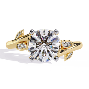 แหวนเพชร 1.74 กะรัต ได้รับการรับรองจาก IGI เพชรเพาะเลี้ยงในห้องปฏิบัติการ แหวนหมั้นทองคำ เครื่องประดับเพชรเจ้าสาวสุดหรู แหวนเพชร - Product Image 3
