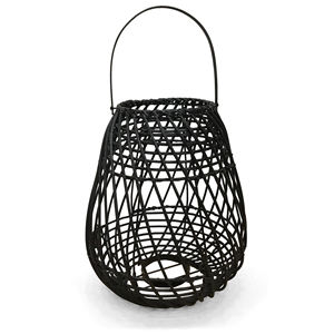 Linterna interior hecha a mano de Vietrustic, linterna de ratán de bambú, linternas colgantes para exteriores hechas a mano - Product Image 3