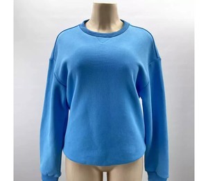 Sudaderas Personalizadas para Mujer, Cuello Redondo, Poliéster/Algodón, Secado Rápido, Transpirables, Tallas Grandes XS, con Logotipo Bordado para Invierno - Product Image 4