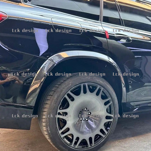 Mercedes GLS X167 GLS450 GLS400 <span class=keywords><strong>GLS480</strong></span> GLS600 <span class=keywords><strong>Maybach</strong></span> GLS800 mise à niveau nouvelle lèvre de pare-chocs avant en carbone diffuseur arrière Spoiler BodyKit - Product Image 3