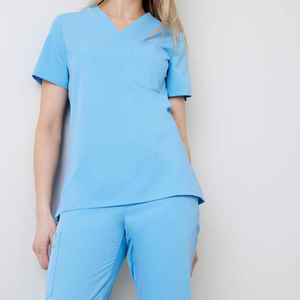 Personalizable 2025 Unisex Enfermería Jogger Scrubs Uniforme Conjunto Tejido Mujer Top Scrub Traje para Hospital Médicos Profesionales - Product Image 2