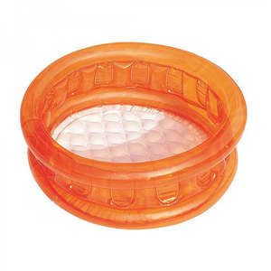 สระว่ายน้ำเป่าลมสำหรับสวน - สีส้ม - Product Image 1