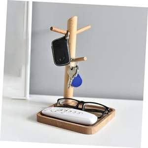 <b>Small</b> Wooden Jewelry Storage <b>Tray</b> Handmade Decorative From India - Product Image 2