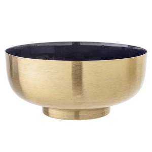 Tazón de Diseño Maravilloso de Acero Inoxidable Color Dorado, Tazón Decorativo con Acabado Dorado y Diseño Curvo para Servir - Product Image 4