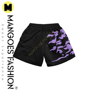 Pantalones Cortos de Playa Casuales de Verano para Hombre, de Secado Rápido, de Lona, para Gimnasio, Deportes, Actividades al Aire Libre, Cintura Elástica con Cordón - Product Image 2