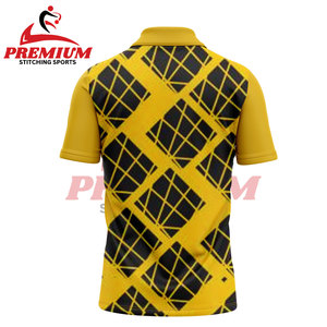 Nouveau Polo de Sport de Golf pour Hommes à Séchage Rapide Logo Personnalisé Manches Courtes Vêtements de Tennis pour Hommes Jersey Respirant Polo Sublimé - Product Image 2