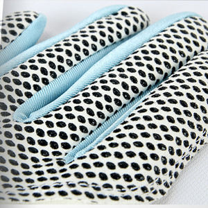 Piel de oveja transpirable de cuero genuino con guantes de Golf para hombre, mano izquierda/derecha, gránulos antideslizantes suaves, guantes de Golf para hombre, logotipo personalizado - Product Image 5