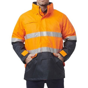 Vêtements de sécurité réfléchissants, couleur unie, taille personnalisée, meilleur design, nylon et coton, vêtements haute visibilité, vestes de sécurité de bonne qualité - Product Image 4