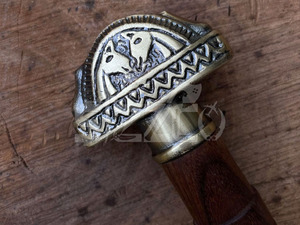 Beautiful Custom Handmade Knife Leather Sheath Toy <b>Sword</b> Ideal Gift - Product Image 3