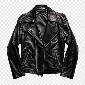 Vestes en cuir véritable de haute qualité: une durabilité de base de mode classique élégance élégante intemporelle mode mat brillant - Product Image 2